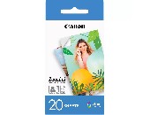 Canon Zink Paper ZP-203020S 20 Sheets (5 x 7.6 cm) for Zoemini Portable Printer